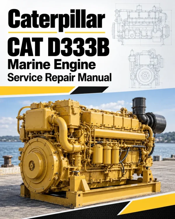 Caterpillar CAT D333B Marine Engine Service Repair Manual (80B00001 and up) Caterpillar CAT D333B Marine Engine Service Repair Manual (80B00001 and up)