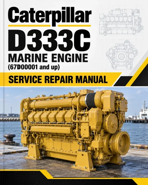 Caterpillar CAT D333C Marine Engine Service Repair Manual (67D00001 and up) Caterpillar CAT D333C Marine Engine Service Repair Manual (67D00001 and up)