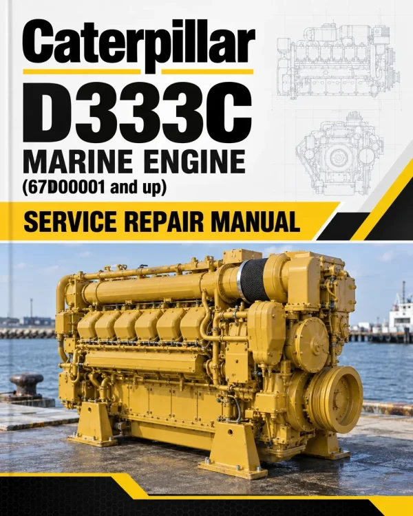 Caterpillar CAT D333C Marine Engine Service Repair Manual (67D00001 and up) Caterpillar CAT D333C Marine Engine Service Repair Manual (67D00001 and up)