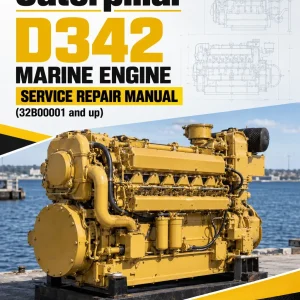 Caterpillar CAT D342 Marine Engine Service Repair Manual (32B00001 and up) Caterpillar CAT D342 Marine Engine Service Repair Manual (32B00001 and up)