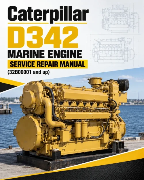 Caterpillar CAT D342 Marine Engine Service Repair Manual (32B00001 and up) Caterpillar CAT D342 Marine Engine Service Repair Manual (32B00001 and up)