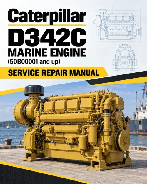 Caterpillar CAT D342C Marine Engine Service Repair Manual (50B00001 and up) Caterpillar CAT D342C Marine Engine Service Repair Manual (50B00001 and up)