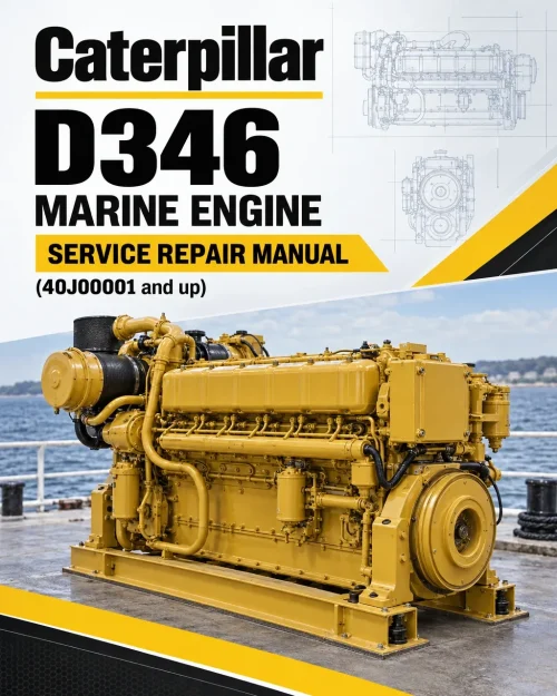 Caterpillar CAT D346 Marine Engine Service Repair Manual (40J00001 and up) Caterpillar CAT D346 Marine Engine Service Repair Manual (40J00001 and up)