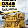 Caterpillar CAT D349 Marine Engine Service Repair Manual (62P00001 and up)