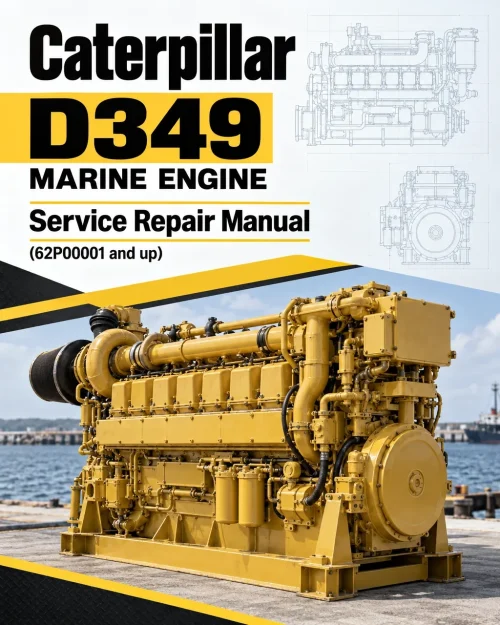 Caterpillar CAT D349 Marine Engine Service Repair Manual (62P00001 and up) Caterpillar CAT D349 Marine Engine Service Repair Manual (62P00001 and up)