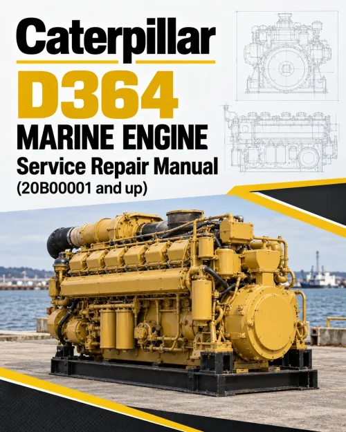 Caterpillar CAT D364 Marine Engine Service Repair Manual (20B00001 and up) Caterpillar CAT D364 Marine Engine Service Repair Manual (20B00001 and up)