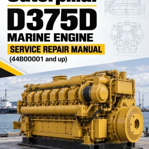 Caterpillar CAT D375D Marine Engine Service Repair Manual (44B00001 and up) Caterpillar CAT D375D Marine Engine Service Repair Manual (44B00001 and up)