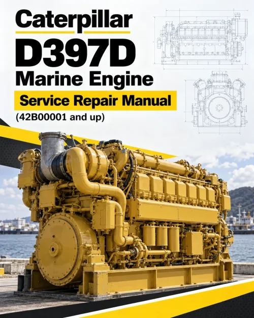 Caterpillar CAT D397D Marine Engine Service Repair Manual (42B00001 and up) Caterpillar CAT D397D Marine Engine Service Repair Manual (42B00001 and up)