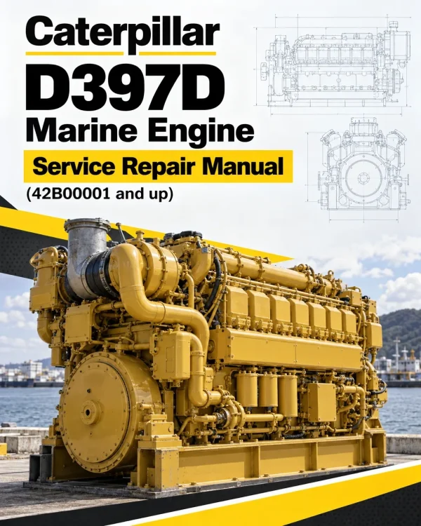 Caterpillar CAT D397D Marine Engine Service Repair Manual (42B00001 and up) Caterpillar CAT D397D Marine Engine Service Repair Manual (42B00001 and up)
