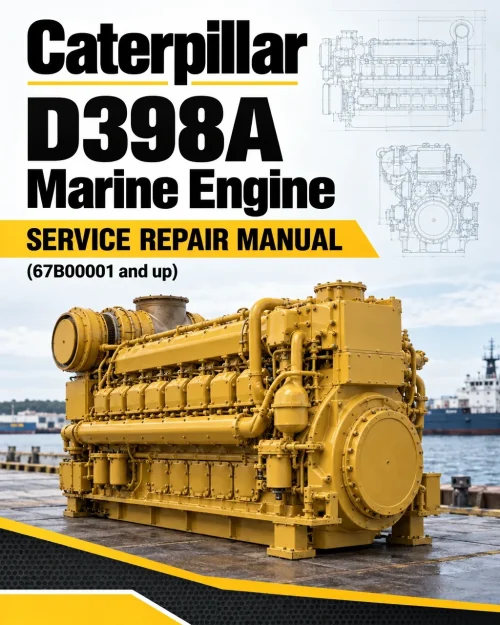 Caterpillar CAT D398A Marine Engine Service Repair Manual (67B00001 and up) Caterpillar CAT D398A Marine Engine Service Repair Manual (67B00001 and up)
