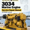 Caterpillar CAT 3034 Marine Engine Service Repair Manual (CPP00001 and up)