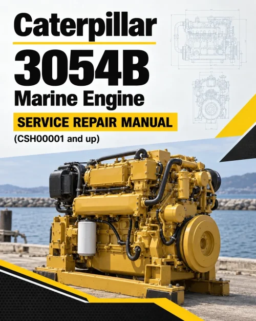 Caterpillar CAT 3054B Marine Engine Service Repair Manual (CSH00001 and up) Caterpillar CAT 3054B Marine Engine Service Repair Manual (CSH00001 and up)
