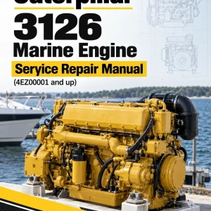 Caterpillar CAT 3126 Marine Engine Service Repair Manual (4EZ00001 and up) Caterpillar CAT 3126 Marine Engine Service Repair Manual (4EZ00001 and up)