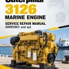 Caterpillar CAT 3126 Marine Engine Service Repair Manual (6MK00001 and up)