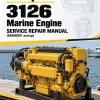 Caterpillar CAT 3126 Marine Engine Service Repair Manual (6SR00001 and up) Caterpillar CAT 3126 Marine Engine Service Repair Manual (6SR00001 and up)