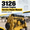 Caterpillar CAT 3126 Reman Engine Service Repair Manual (RZS00001 and up) Caterpillar CAT 3126 Reman Engine Service Repair Manual (RZS00001 and up)