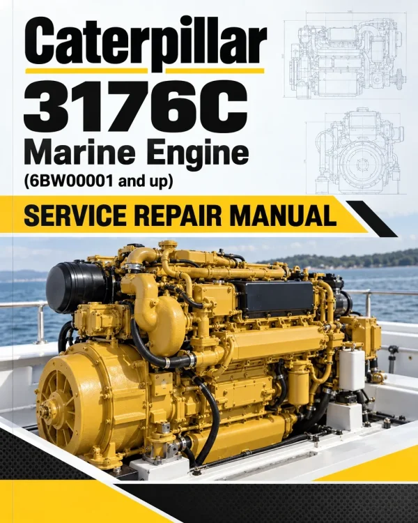 Caterpillar CAT 3176C Marine Engine Service Repair Manual (6BW00001 and up) Caterpillar CAT 3176C Marine Engine Service Repair Manual (6BW00001 and up)