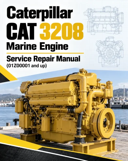 Caterpillar CAT 3208 Marine Engine Service Repair Manual (01Z00001 and up) Caterpillar CAT 3208 Marine Engine Service Repair Manual (01Z00001 and up)