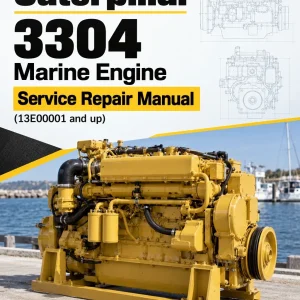 Caterpillar CAT 3304 Marine Engine Service Repair Manual (13E00001 and up) Caterpillar CAT 3304 Marine Engine Service Repair Manual (13E00001 and up)