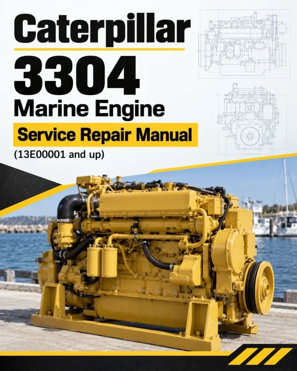 Caterpillar CAT 3304 Marine Engine Service Repair Manual (13E00001 and up) Caterpillar CAT 3304 Marine Engine Service Repair Manual (13E00001 and up)