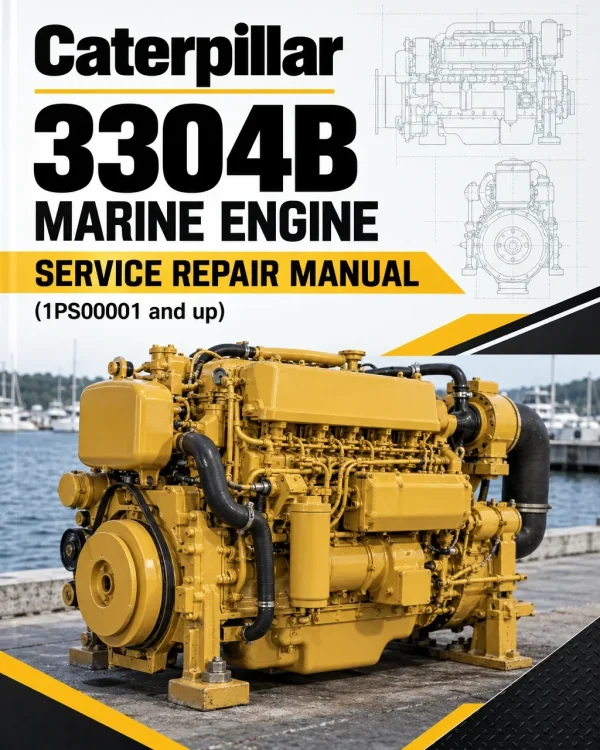 Caterpillar CAT 3304B Marine Engine Service Repair Manual (1PS00001 and up) Caterpillar CAT 3304B Marine Engine Service Repair Manual (1PS00001 and up)