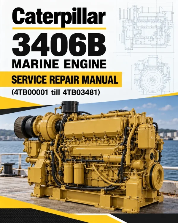 Caterpillar CAT 3406B Marine Engine Service Repair Manual (4TB00001 till 4TB03481) Caterpillar CAT 3406B Marine Engine Service Repair Manual (4TB00001 till 4TB03481)