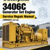 Caterpillar CAT 3406C Generator Set Engine Service Repair Manual (4BM00001 and up) Caterpillar CAT 3406C Generator Set Engine Service Repair Manual (4BM00001 and up)