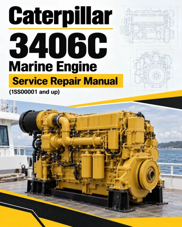 Caterpillar CAT 3406C Marine Engine Service Repair Manual (1SS00001 and up) Caterpillar CAT 3406C Marine Engine Service Repair Manual (1SS00001 and up)