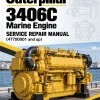 Caterpillar CAT 3406C Marine Engine Service Repair Manual (4T700001 and up)