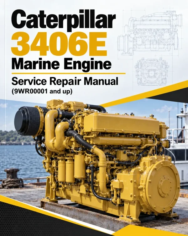 Caterpillar CAT 3406E Marine Engine Service Repair Manual (9WR00001 and up) Caterpillar CAT 3406E Marine Engine Service Repair Manual (9WR00001 and up)