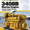 Caterpillar CAT 3408B Marine Engine Service Repair Manual (1LG00001 and up) Caterpillar CAT 3408B Marine Engine Service Repair Manual (1LG00001 and up)