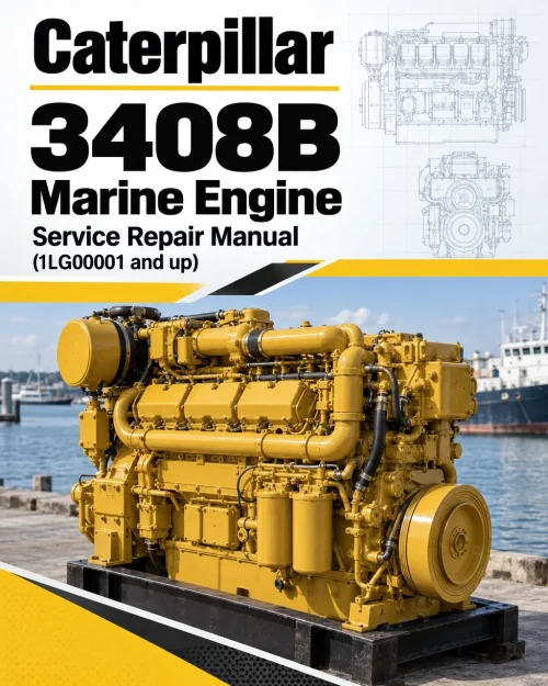 Caterpillar CAT 3408B Marine Engine Service Repair Manual (1LG00001 and up) Caterpillar CAT 3408B Marine Engine Service Repair Manual (1LG00001 and up)