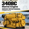 Caterpillar CAT 3408C Marine Engine Service Repair Manual (1TS00001 and up) Caterpillar CAT 3408C Marine Engine Service Repair Manual (1TS00001 and up)