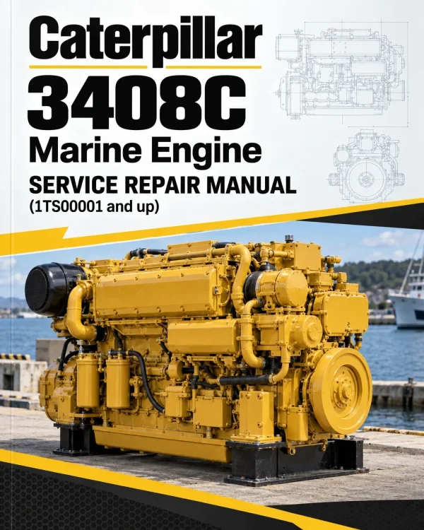 Caterpillar CAT 3408C Marine Engine Service Repair Manual (1TS00001 and up) Caterpillar CAT 3408C Marine Engine Service Repair Manual (1TS00001 and up)