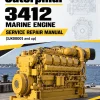 Caterpillar CAT 3412 Marine Engine Service Repair Manual (3JK00001 and up) Caterpillar CAT 3412 Marine Engine Service Repair Manual (3JK00001 and up)