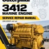 Caterpillar CAT 3412 Marine Engine Service Repair Manual (5RL00001 and up) Caterpillar CAT 3412 Marine Engine Service Repair Manual (5RL00001 and up)