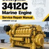 Caterpillar CAT 3412C Marine Engine Service Repair Manual (9BR00001 and up) Caterpillar CAT 3412C Marine Engine Service Repair Manual (9BR00001 and up)