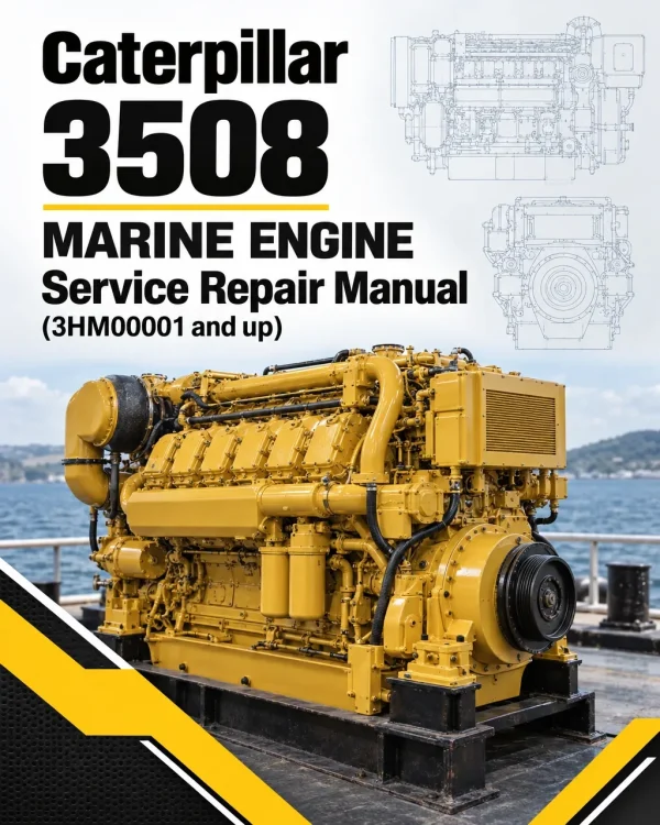 Caterpillar CAT 3508 Marine Engine Service Repair Manual (3HM00001 and up) Caterpillar CAT 3508 Marine Engine Service Repair Manual (3HM00001 and up)