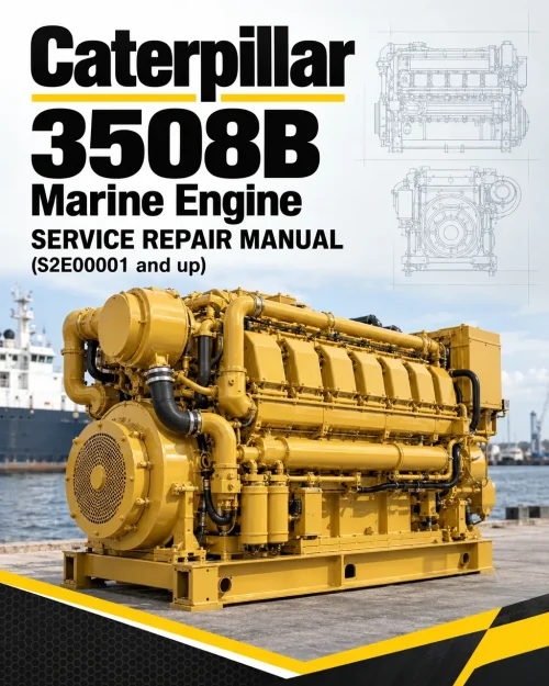 Caterpillar CAT 3508B Marine Engine Service Repair Manual (S2E00001 and up) Caterpillar CAT 3508B Marine Engine Service Repair Manual (S2E00001 and up)