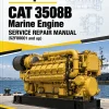 Caterpillar CAT 3508B Marine Engine Service Repair Manual (S2F00001 and up) Caterpillar CAT 3508B Marine Engine Service Repair Manual (S2F00001 and up)
