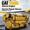 Caterpillar CAT 3508C Marine Engine Service Repair Manual (PXB00001 and up)