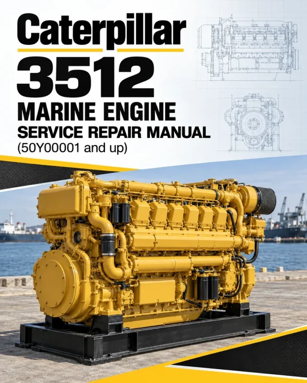 Caterpillar CAT 3512 Marine Engine Service Repair Manual (50Y00001 and up) Caterpillar CAT 3512 Marine Engine Service Repair Manual (50Y00001 and up)