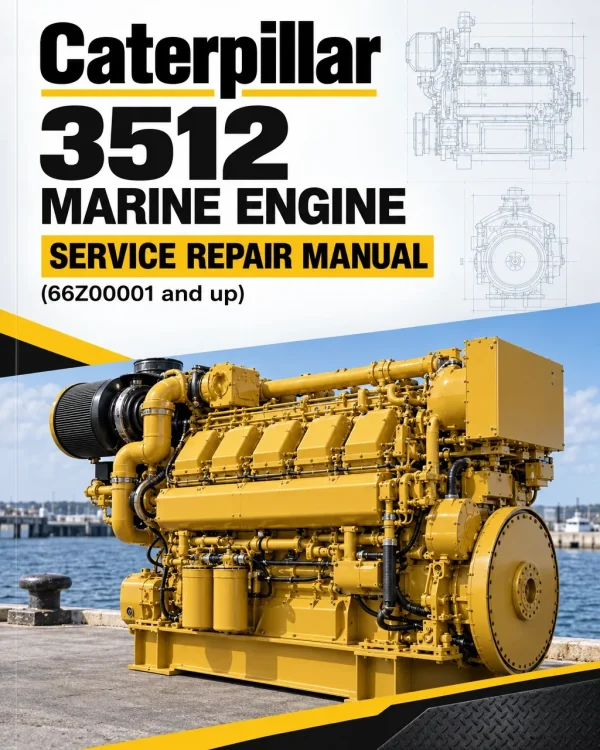 Caterpillar CAT 3512 Marine Engine Service Repair Manual (66Z00001 and up) Caterpillar CAT 3512 Marine Engine Service Repair Manual (66Z00001 and up)
