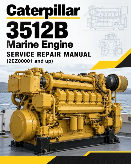 Caterpillar CAT 3512B Marine Engine Service Repair Manual (2EZ00001 and up) Caterpillar CAT 3512B Marine Engine Service Repair Manual (2EZ00001 and up)