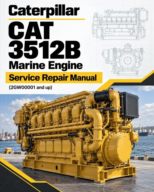 Caterpillar CAT 3512B Marine Engine Service Repair Manual (2GW00001 and up) Caterpillar CAT 3512B Marine Engine Service Repair Manual (2GW00001 and up)