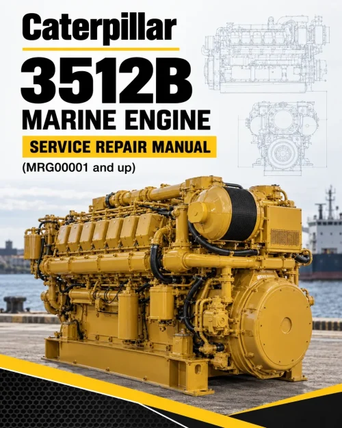Caterpillar CAT 3512B Marine Engine Service Repair Manual (MRG00001 and up) Caterpillar CAT 3512B Marine Engine Service Repair Manual (MRG00001 and up)