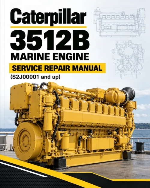 Caterpillar CAT 3512B Marine Engine Service Repair Manual (S2J00001 and up) Caterpillar CAT 3512B Marine Engine Service Repair Manual (S2J00001 and up)
