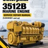 Caterpillar CAT 3512B Marine Engine Service Repair Manual (S2K00001 and up) Caterpillar CAT 3512B Marine Engine Service Repair Manual (S2K00001 and up)