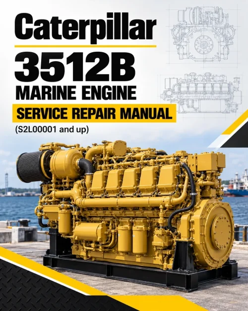 Caterpillar CAT 3512B Marine Engine Service Repair Manual (S2L00001 and up) Caterpillar CAT 3512B Marine Engine Service Repair Manual (S2L00001 and up)
