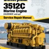 Caterpillar CAT 3512C Marine Engine Service Repair Manual (2A200001 and up) Caterpillar CAT 3512C Marine Engine Service Repair Manual (2A200001 and up)